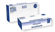 Load image into Gallery viewer, Bluzen Nitrile Gloves - Color BLUE (Case Pack 100 Cartons)
